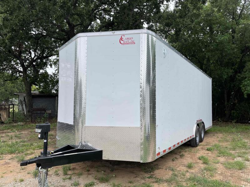 2021 Cargo Craft 8.5'x24' (22'+2' V-Nose) Bumper Pull Tandem Axle Enclosed Cargo Trailer 2021 Cargo Craft 8.5'x24' (22'+2' V-Nose) Bumper Pull Tandem Axle Enclosed Cargo Trailer