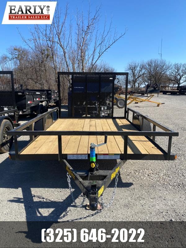 2022 Big Tex Trailers 10x77 Single Axle Utility Trailer 2022 Big Tex Trailers 10x77 Single Axle Utility Trailer