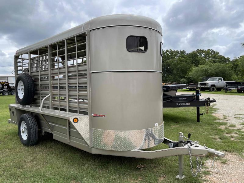2021 GR Trailers 5' x 14' Bumper Pull Single Axle Livestock Trailer 2021 GR Trailers 5' x 14' Bumper Pull Single Axle Livestock Trailer