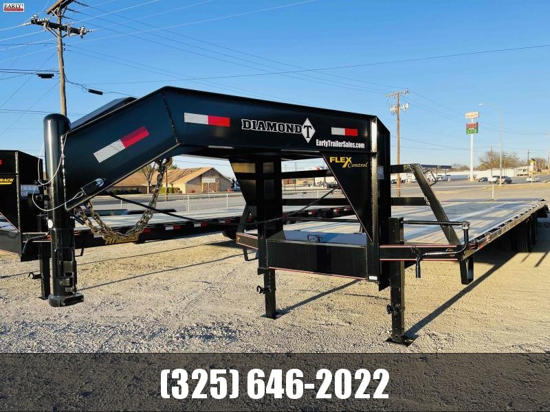 2022 Diamond T Trailers 32'x102" Gooseneck Tandem Dual Flatbed Trailer 2022 Diamond T Trailers 32'x102" Gooseneck Tandem Dual Flatbed Trailer