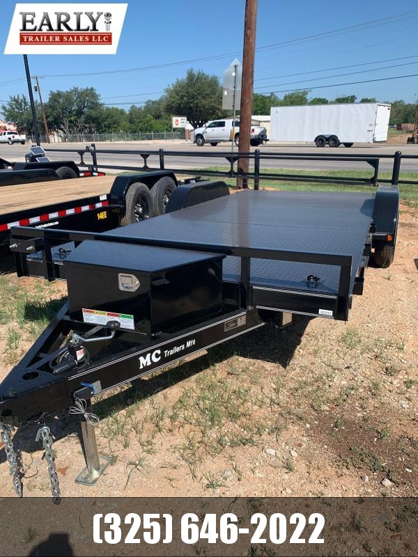 2022 MC 18X83 STEEL Floor Bumper Pull Car Hauler Early Trailer Sales