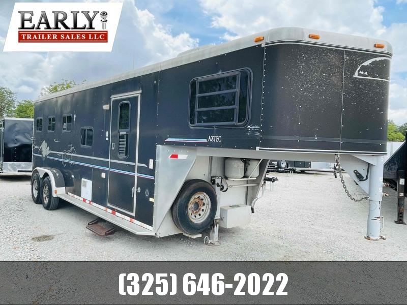 USED 1999 Sundowner Trailers 6'8"x20 AZTEC VALUELITE 3-Horse w/ Living Quarters USED 1999 Sundowner Trailers 6'8"x20 AZTEC VALUELITE 3-Horse w/ Living Quarters
