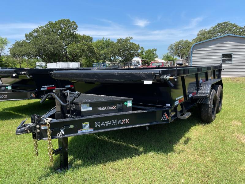 2022 RawMaxx 14'x83" Bumper Pull Dump Trailer 2022 RawMaxx 14'x83" Bumper Pull Dump Trailer