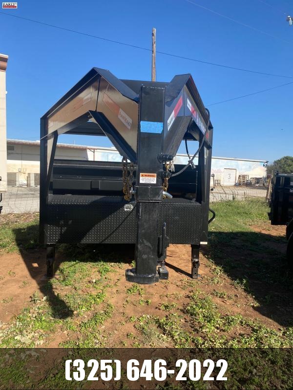 2022 RawMaxx 16'x83" Tandem Axle Gooseneck Dump Trailer 2022 RawMaxx 16'x83" Tandem Axle Gooseneck Dump Trailer