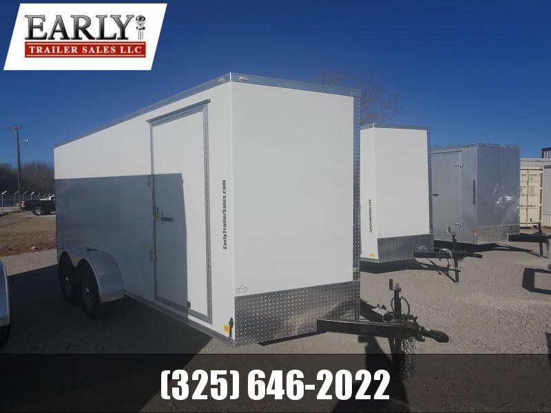 USED 2022 Continental Cargo 7x16 Cargo Trailer USED 2022 Continental Cargo 7x16 Cargo Trailer