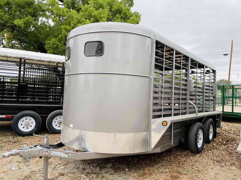 2021 GR Trailers 6'8"x16' Bumper Pull Brush Fender Model Livestock 2021 GR Trailers 6'8"x16' Bumper Pull Brush Fender Model Livestock