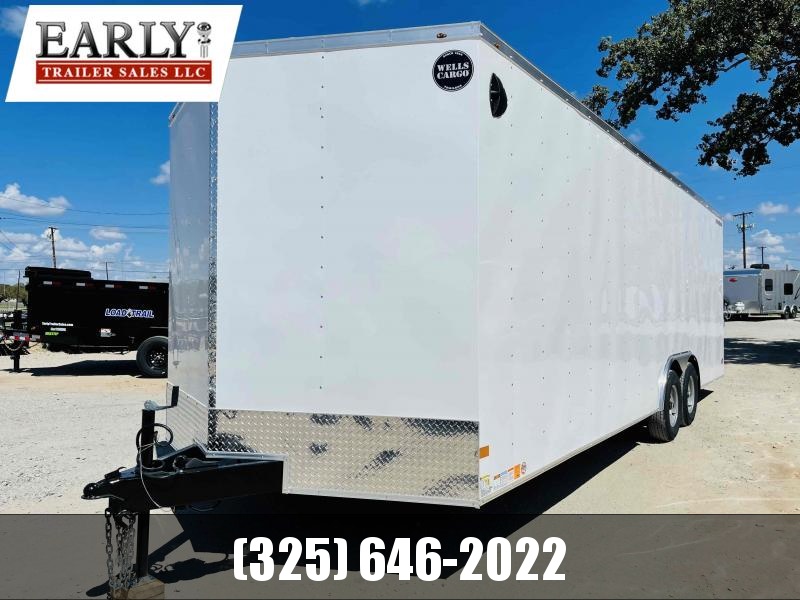2023 Wells Cargo 8.5x24 Tandem Axle Cargo 2023 Wells Cargo 8.5x24 Tandem Axle Cargo