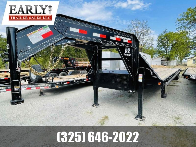 2022 MC 40X102 Tandem Dual Gooseneck Flatbed Trailer 2022 MC 40X102 Tandem Dual Gooseneck Flatbed Trailer