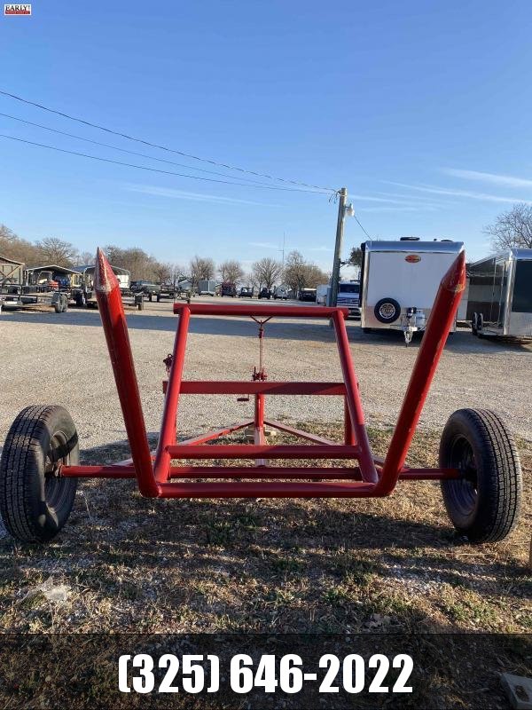 2022 Red Hand Crank Winch Style Hay Buggy 2022 Red Hand Crank Winch Style Hay Buggy