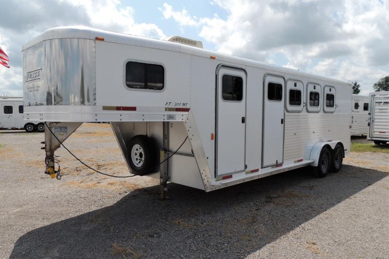 2002 Exiss 3 Horse Gooseneck Horse Trailer 2002 Exiss 3 Horse Gooseneck Horse Trailer