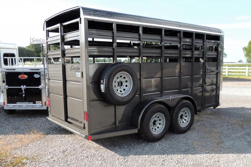 2021 Delta 500 Series 16' X 7' Tall Livestock Trailer 2021 Delta 500 Series 16' X 7' Tall Livestock Trailer