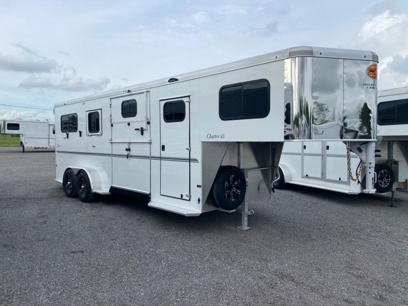 2026 Sundowner Trailers CHARTER TR 2+1 Horse Trailer