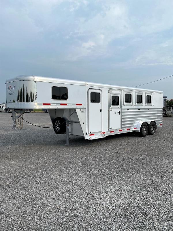 2022 Exiss 7400 Gooseneck Horse Trailer 2022 Exiss 7400 Gooseneck Horse Trailer