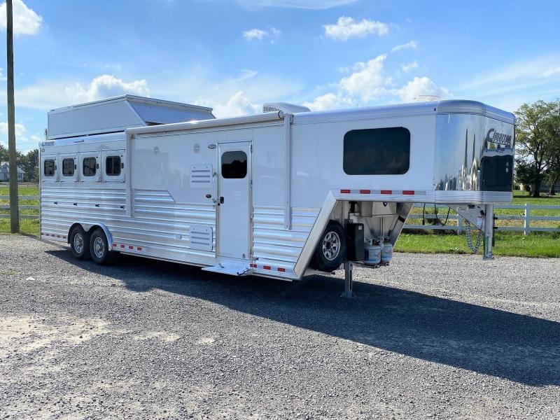 2022 Cimarron Trailers 8410 Outback Customs 10'8" Horse Trailer 2022 Cimarron Trailers 8410 Outback Customs 10'8" Horse Trailer