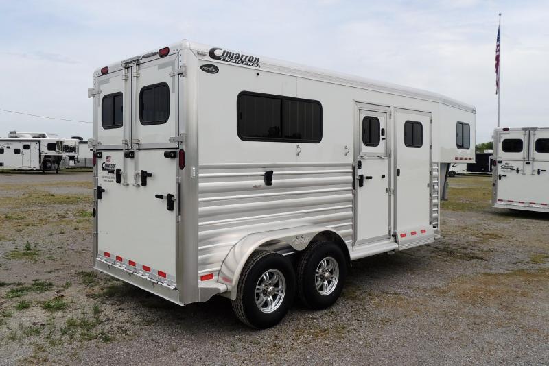 2021 Cimarron XL Straight Load 2 Horse GN Trailer Near Me