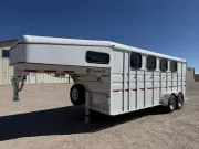 2023 Circle D 4 Horse Slant Gooseneck **IN STOCK** 