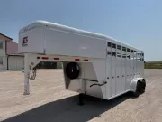 2025 S&S Manufacturing  16 Foot Gooseneck Stock Trailer **IN STOCK** 