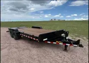 2023 Big Tex Trailers 16ET 84”X20’ (17’ Deck + 3’ Flip Over Ramps) 
