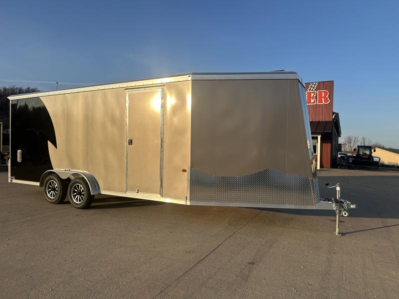 2025 NEO Trailers 7.5X23 Aluminum NASX Snowmobile Trailer 