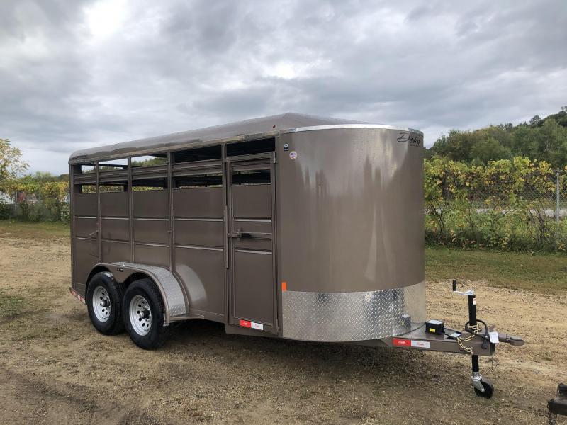 2020 Delta Manufacturing 6X16 Livestock Trailer 2020 Delta Manufacturing 6X16 Livestock Trailer