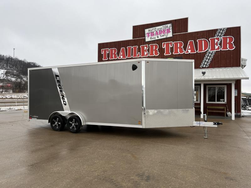 2023 Legend Trailers 7.5X29 Explorer Snowmobile Trailer Load Trail
