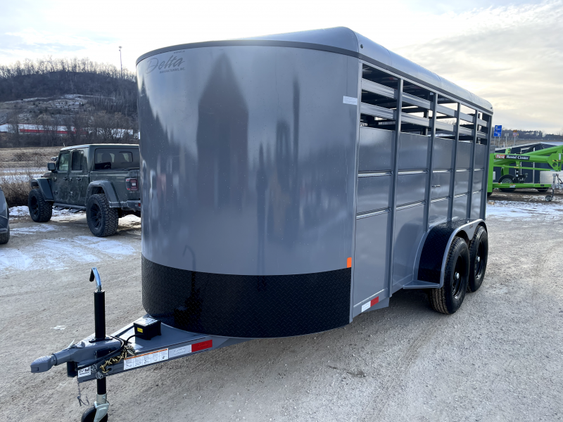new Stock / Stock Combo Trailers Delta Manufacturing  for sale, in West Salem, WI Thumbnail 3