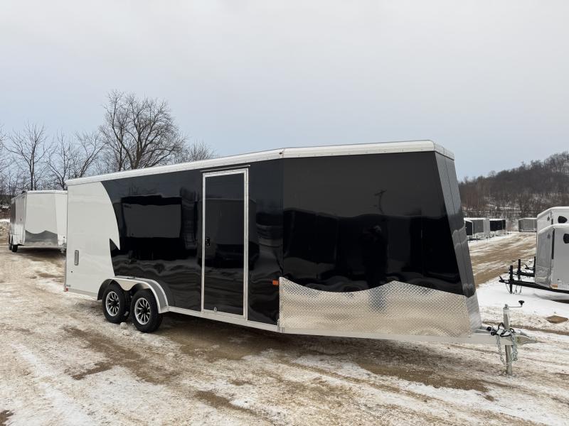 2025 NEO Trailers 7.5X23 Aluminum NASX Snowmobile Trailer 