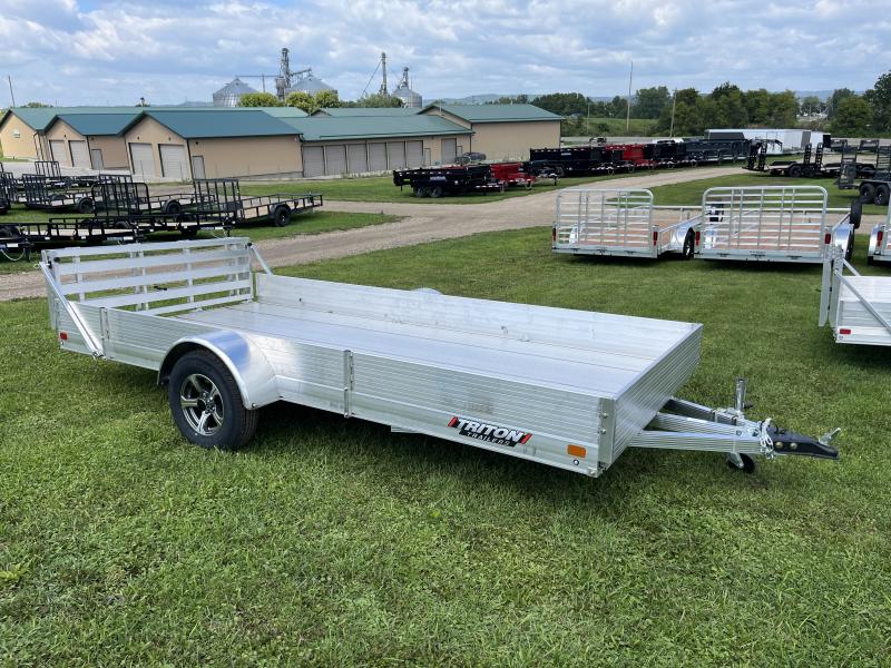 2024 Triton 81X14 FIT Utility Trailer Load Trail Trailers Largest