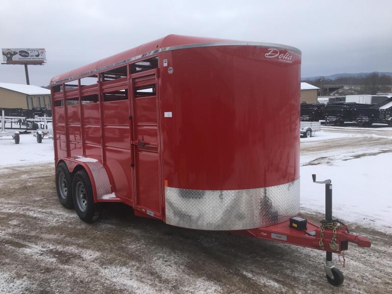 2020 Closeout Trailers 6X16 Delta Manufacturing Livestock Trailer 2020 Closeout Trailers 6X16 Delta Manufacturing Livestock Trailer
