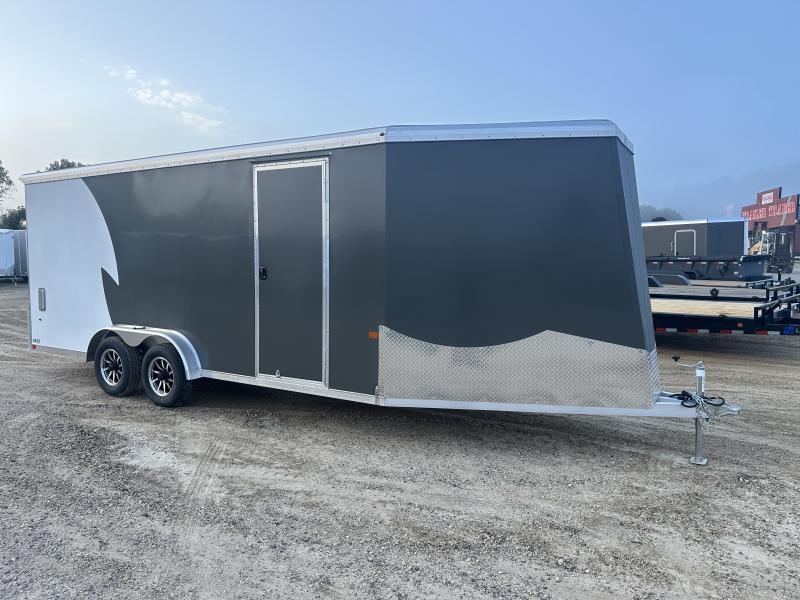 2025 NEO Trailers 7.5X23 Aluminum NASX Snowmobile Trailer 