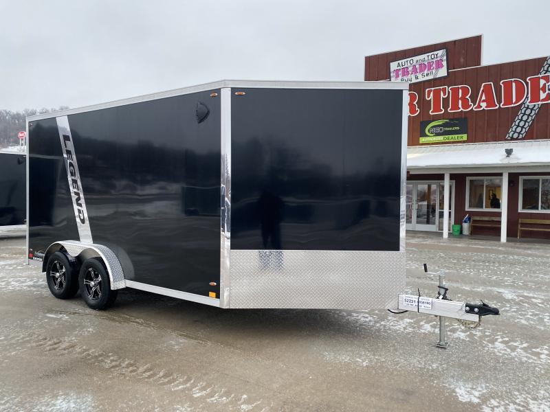 2023 Legend Trailers 7.5X19 Explorer Snowmobile Trailer Load Trail