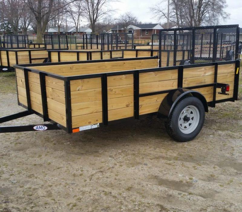6 x 10 A.M.O. High Side Landscape Trailer USA Trailer