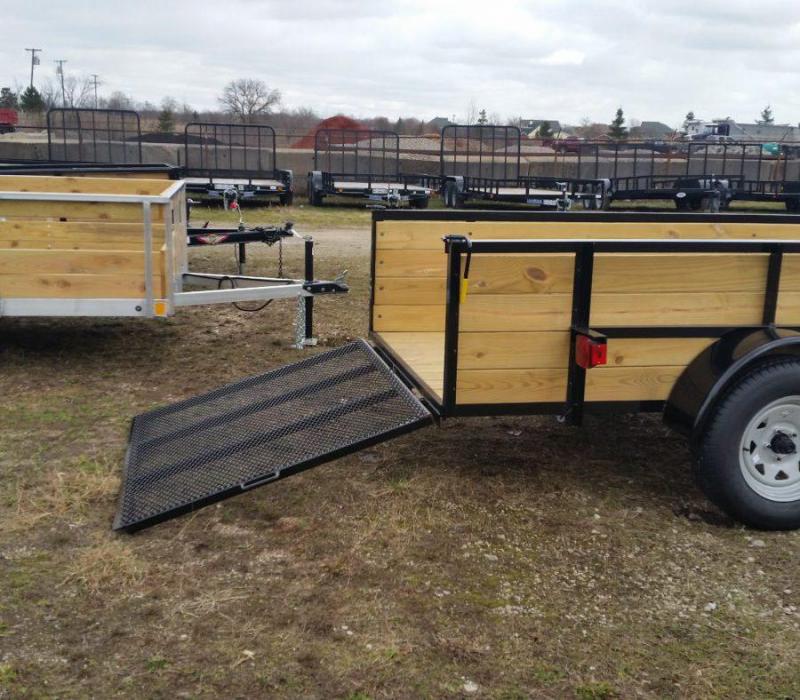 6 x 10 A.M.O. High Side Landscape Trailer USA Trailer