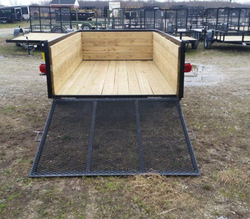 6 x 10 A.M.O. High Side Landscape Trailer USA Trailer