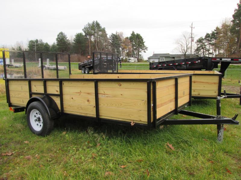 GoldStar 6x12 Wood sided Landscape Tube Steel Utility Trailer GoldStar 6x12 Wood sided Landscape Tube Steel Utility Trailer