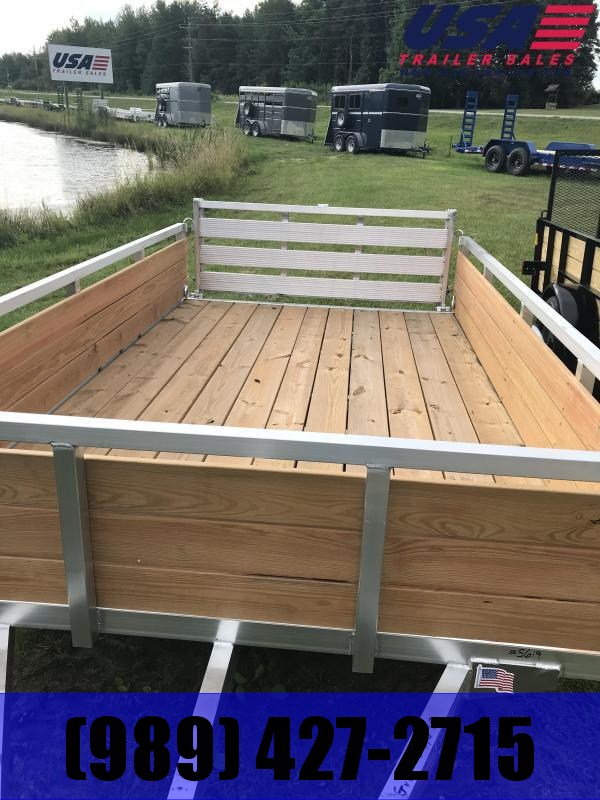 2019 H and H Trailer Aluminum 76x10 Woodside Landscape 2019 H and H Trailer Aluminum 76x10 Woodside Landscape