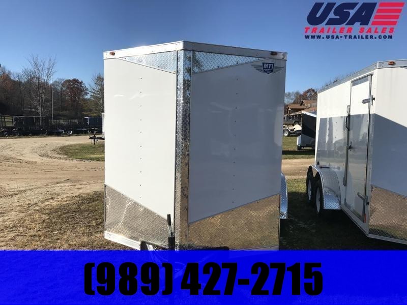 2021 MTI Trailers 6x12 white Enclosed Cargo Trailer 2021 MTI Trailers 6x12 white Enclosed Cargo Trailer