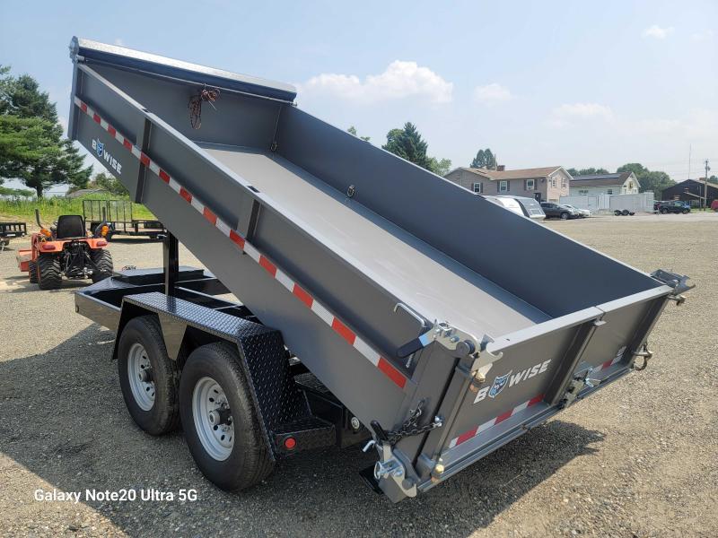 2023 BWISE DLP1415K W/ 7'TARP KITHT GRAY Trailer Sales in Derby, VT