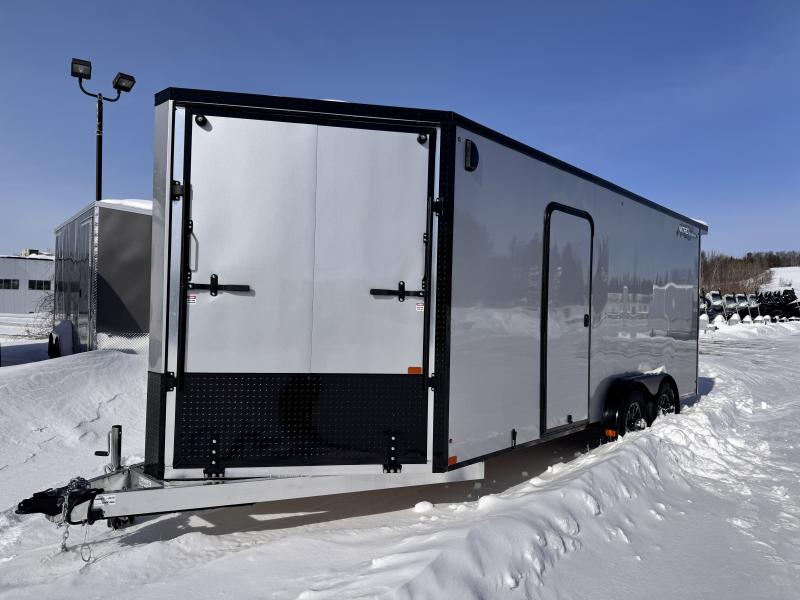 2025 Nitro 7.5x18 Sport Inline Drive in / Out BLACK OUT, EXTRA HEIGHT, LUAN WALLS & REAR CANOPY Cargo / Enclosed Trailer