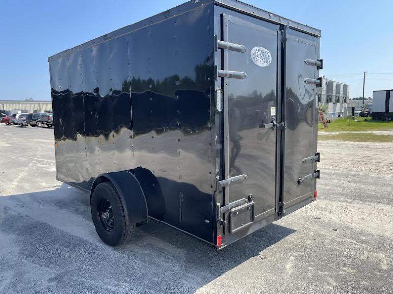 6x12SA Barn Doors 5200 lb Construction Trailer Enclosed Cargo