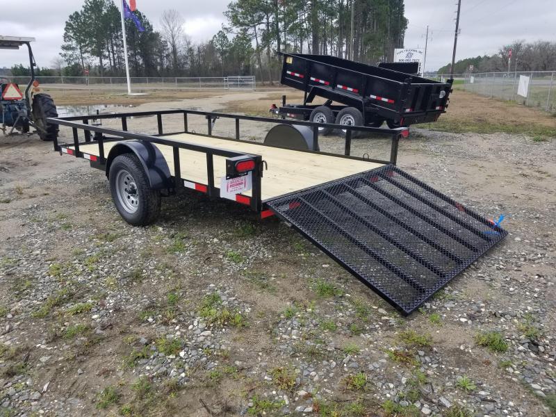 New 76"x14' Down to Earth Utility Trailer Buy the Best Quality
