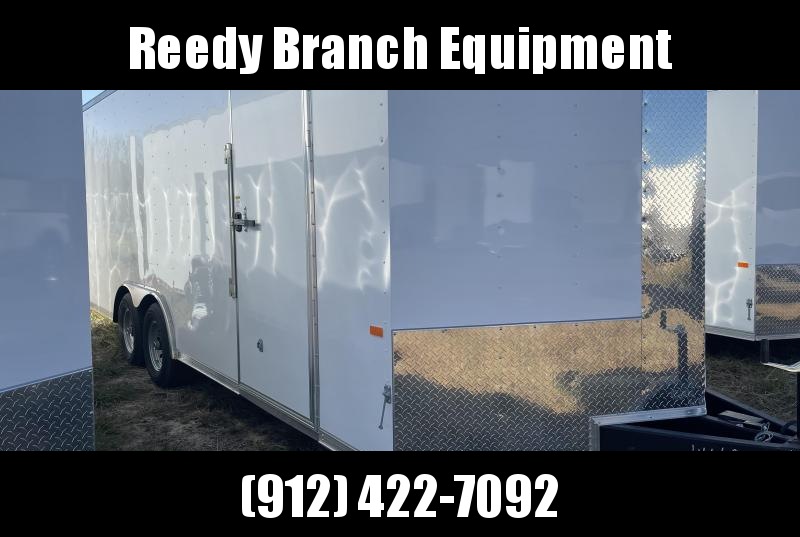 New 8.5x20-5200lb, 7' interior, & .030 Metal. -Rock Solid Cargo Enclosed Trailer. New 8.5x20-5200lb, 7' interior, & .030 Metal. -Rock Solid Cargo Enclosed Trailer.