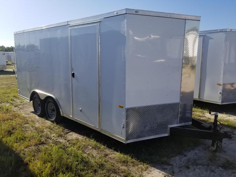 New 8.5x16 Enclosed Trailer Rock Solid Cargo 