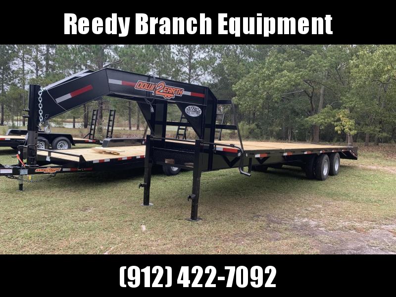 New 8'x30' 10 Ton Gooseneck Down to Earth Equipment Trailer New 8'x30' 10 Ton Gooseneck Down to Earth Equipment Trailer