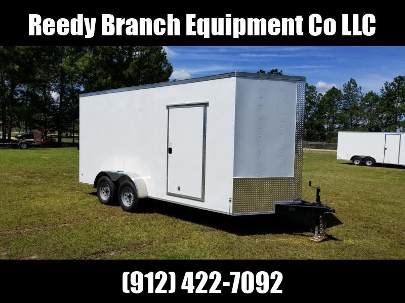 New 7x16 Enclosed Trailer (Barn Doors) Rock Solid Cargo  1686850920