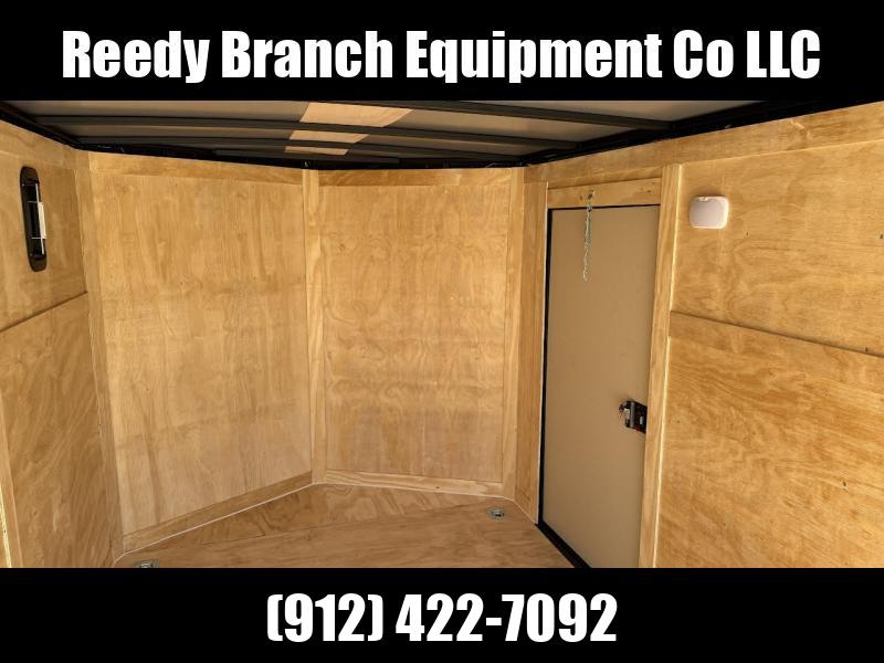 7x12 Enclosed Cargo Trailer - Polycore Blackout  1742927677