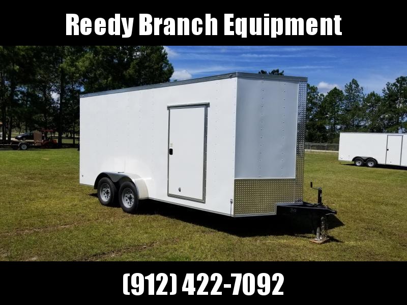 New 7x16 Enclosed Trailer (Barn Doors) Rock Solid Cargo New 7x16 Enclosed Trailer (Barn Doors) Rock Solid Cargo