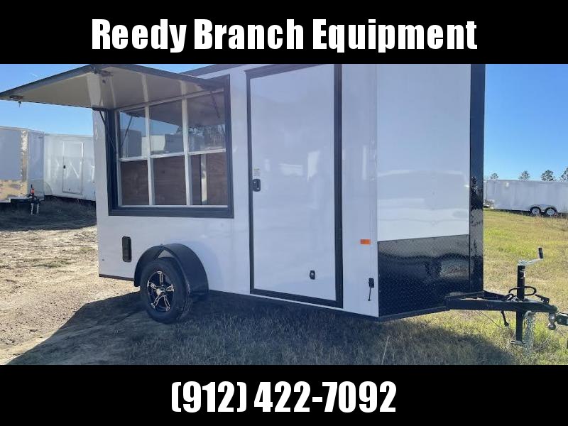 New 6x12 SA Blackout Elite - Concession Trailer Rock Solid Cargo New 6x12 SA Blackout Elite - Concession Trailer Rock Solid Cargo