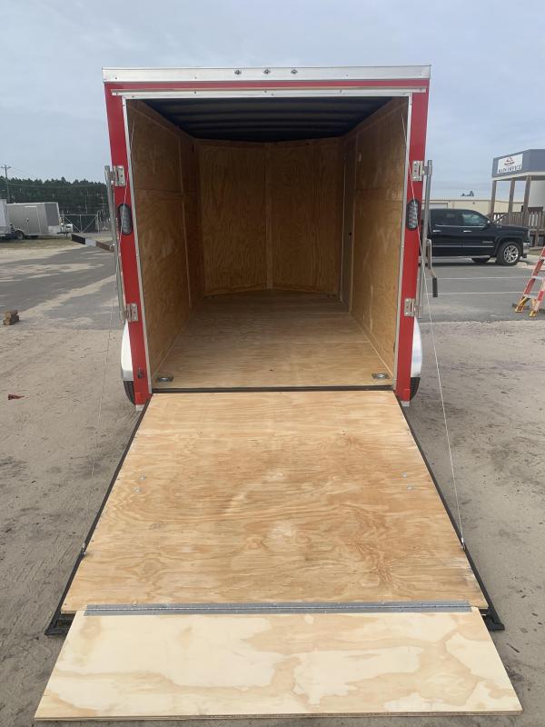 New Red 6x12 TA Rock Solid Cargo Enclosed Trailer (Douglas GA