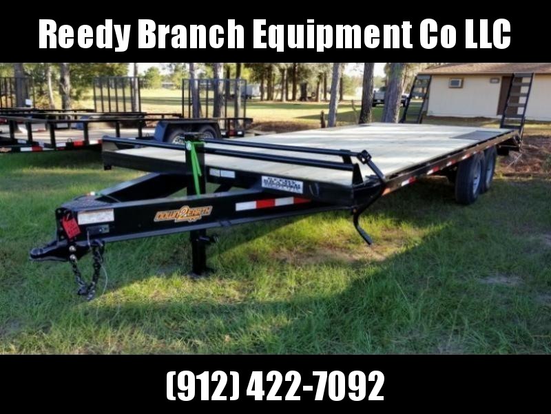 New 102"x24' Deckover Down to Earth Equipment Trailer (14K GVWR) New 102"x24' Deckover Down to Earth Equipment Trailer (14K GVWR)
